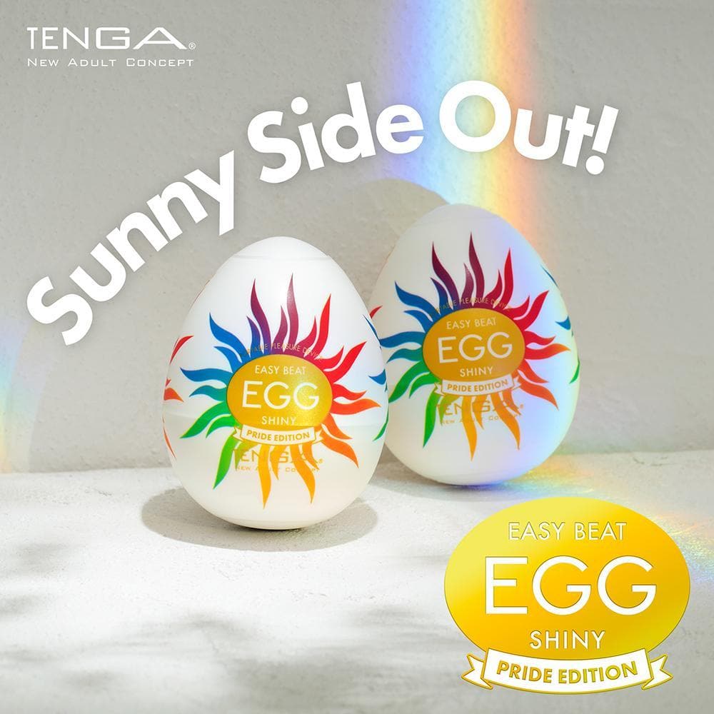 TENGA EGG - Shiny Pride Edition | Male Sex Toy | www.tenga.co.uk