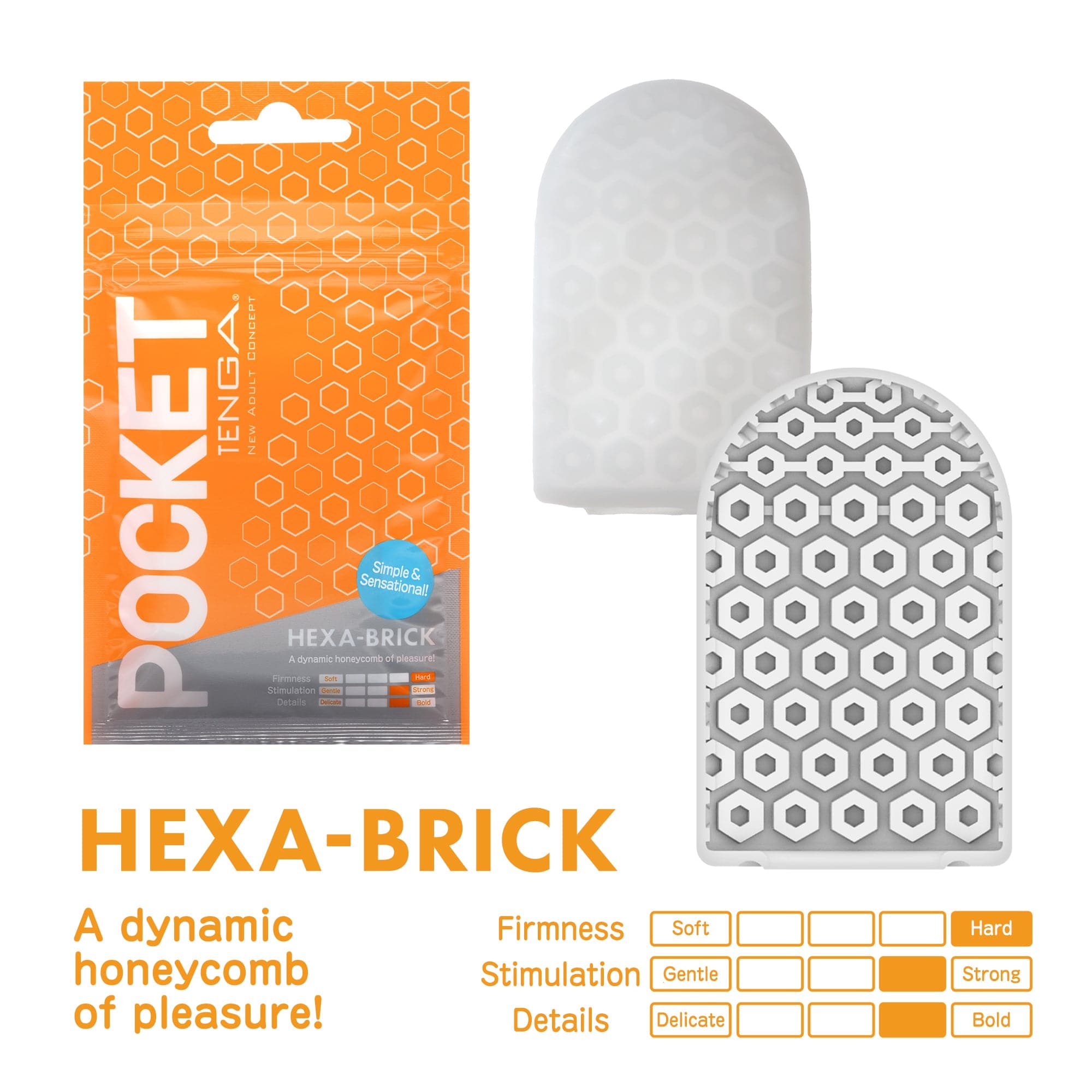 Hexa Brick - Pocket TENGA  - www.tenga.co.uk