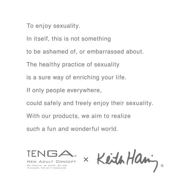 TENGA EGG - Keith Haring Edition Street  | Male Sex Toy | www.tenga.co.uk